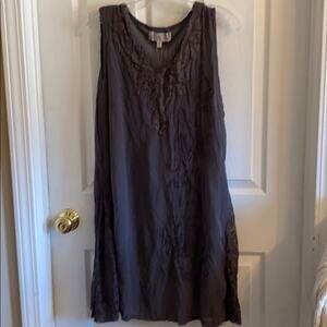 Pretty Angel NWT Gray sleeveless dress
